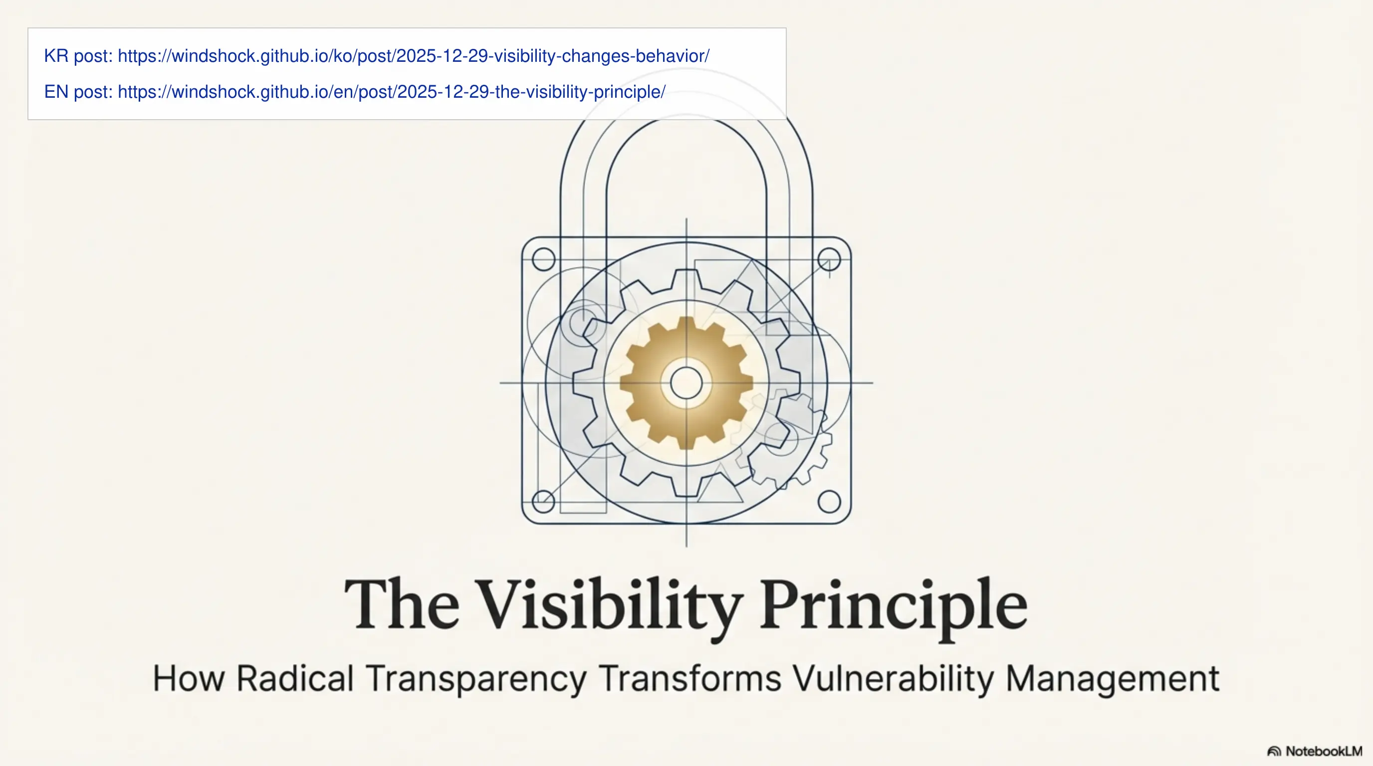 The Visibility Principle: How Internal Vulnerability Visibility Shapes Remediation Behavior